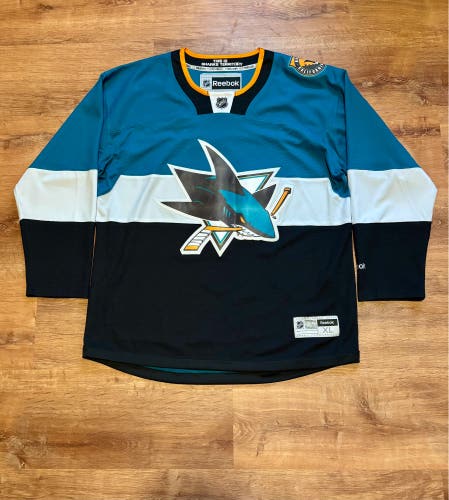 Reebok Premier San Jose Sharks 2015 Stadium Series Jersey (XL)