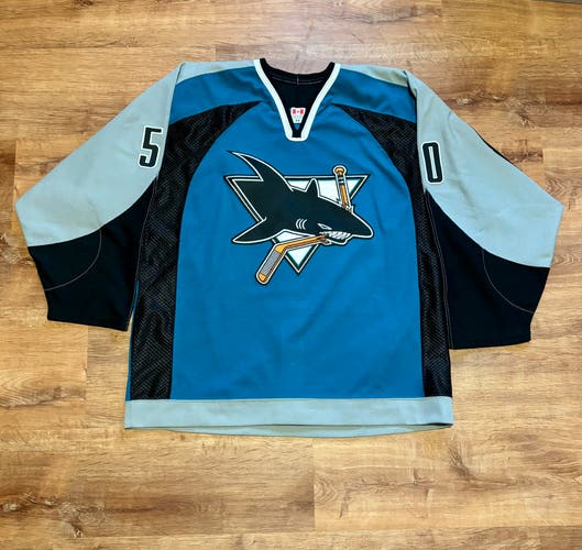 Team Issued Koho Authentic San Jose Sharks Jersey Tim Conboy MiC (54)