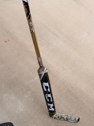 Senior CCM Extreme Flex 3 Pro Full Right Goalie Stick 26" Paddle Pro Stock (Used)