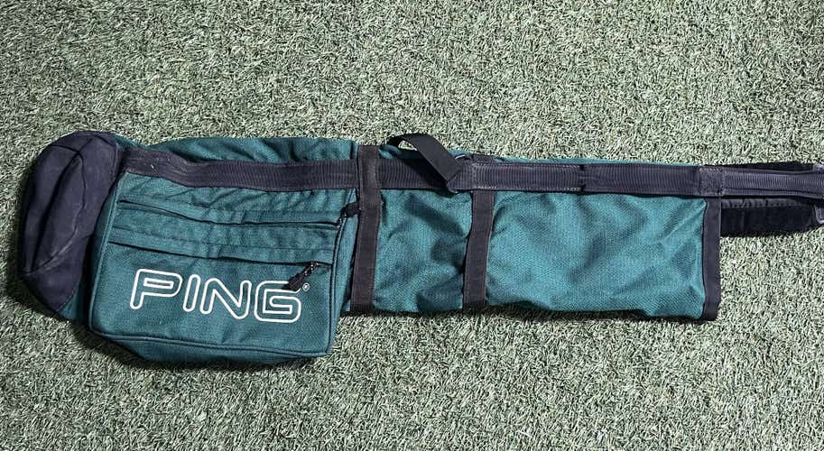 Ping Moonlite Carry Sunday Bag Divide Single Strap Golf Bag