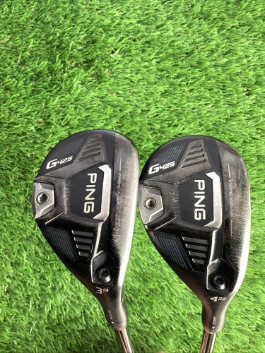 Ping G425 Hybrids Set 3-19* And 4-22* With CB Black Graphite Shafts