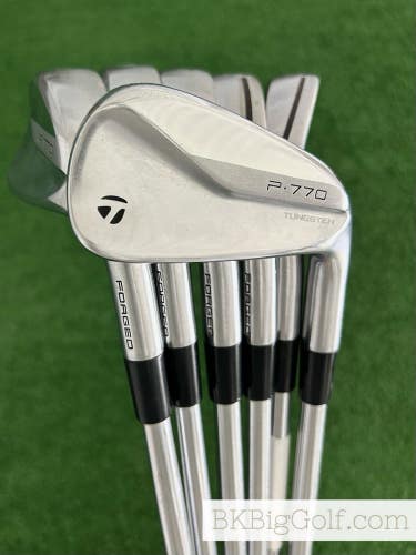 Taylormade P770 Forged Iron Set 5-P / Project X LS 6.0 Stiff +1