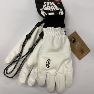 Crab Grab 2026 Chop Glove White Size XLarge NWT
