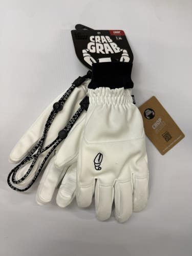 Crab Grab 2026 Chop Glove White Size XLarge NWT