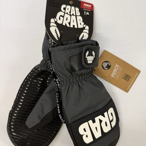 Crab Grab 2026 Punch Mitten Black Size XLarge NWT
