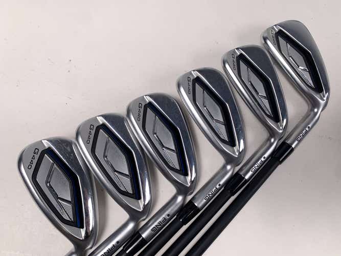Ping G440 Iron Set 6-PW+AW Black Dot Alta CB AWT Regular Graphite Mens RH