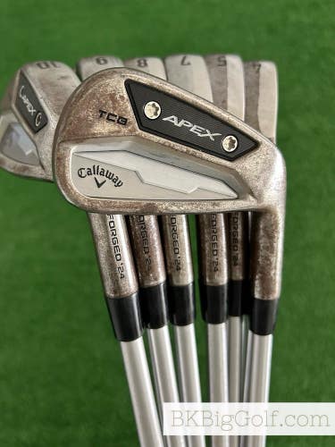 Callaway Apex 24 TCB Limited Edition Raw Forged Iron Set