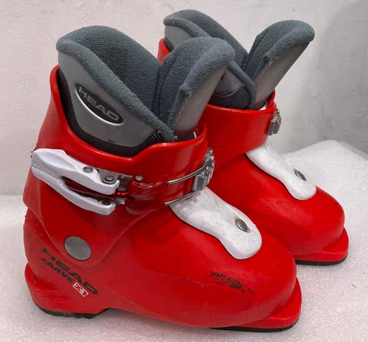 Mondo 18.5 Kid's HEAD Carve X1 Ski Boots (Used) (SY2935)