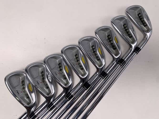 TaylorMade Rac LT 2005 Iron Set 3-PW T-Step Professional 110g Regular RH +1/2"