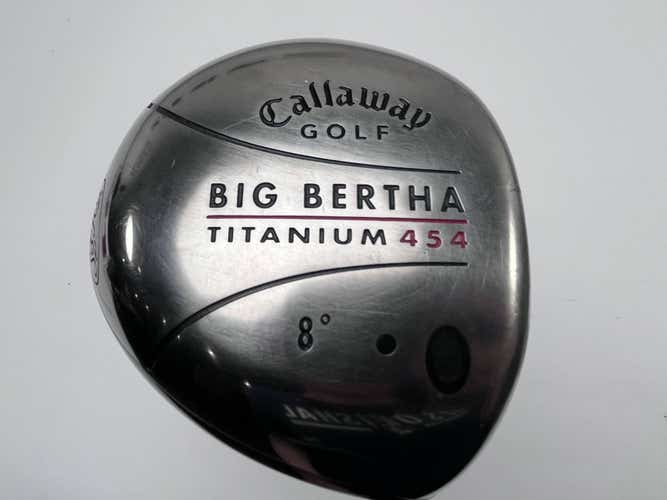 Callaway Big Bertha Titanium 454 Driver 8* RCH 65w Firm Graphite Mens RH