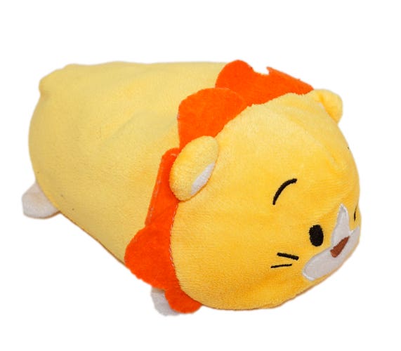Yellow Lion Cat Plush Toy 7"-7.5" - Bun Bun Stuffed Animal Figure 2014
