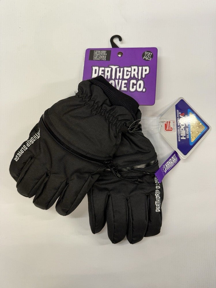 Deathgrip Glove Co Werewolf Mitt Mens M Black Snowboard NWT