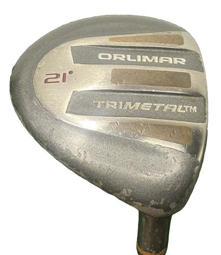 Orlimar TriMetal Maraging 7 Wood 21* Lite Senior Graphite 41" RH New Jumbo Grip