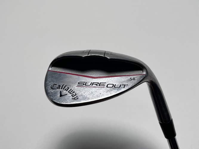 Callaway Sure Out Lob Wedge LW 58* KBS Tour 90 Stiff Steel Mens RH