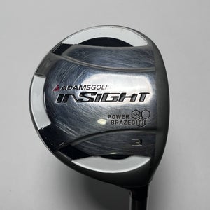 Adams Insight 3 Fairway Wood 15* Aldila 75g Stiff Graphite Mens RH