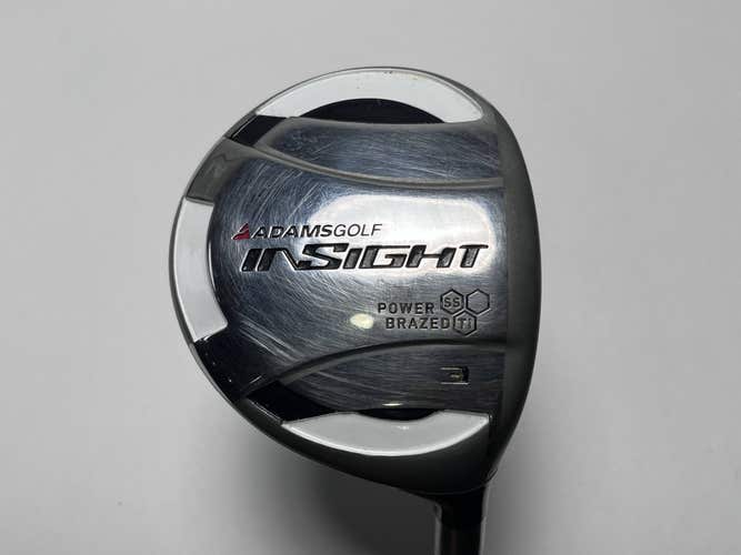 Adams Insight 3 Fairway Wood 15* Aldila 75g Stiff Graphite Mens RH