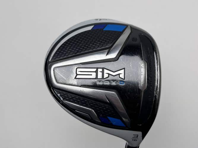 TaylorMade SIM MAX-D 3 Fairway Wood 16* UST Mamiya Helium 5F3 Regular RH