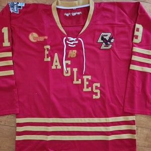 Boston College Eagles Hockey East Jersey Cutter Gauthier Anaheim Ducks