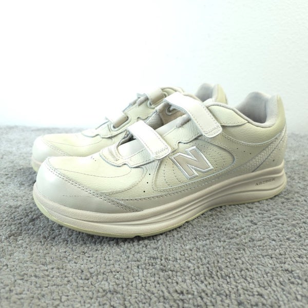 New Balance 577 V1 Womens Size 9.5 Walking Shoes Bone White 2 Strap Closure Low