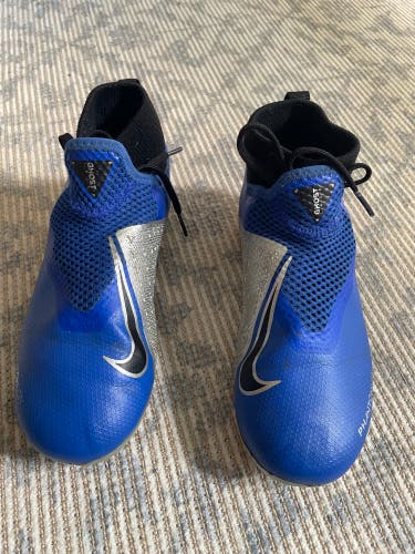 Blue Men's 1Y (Big Kids / Youth) Nike Phantom VSN Cleats (Used)