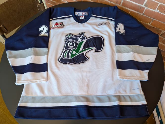 Seattle Thunderbirds Alternate Game Worn Jersey