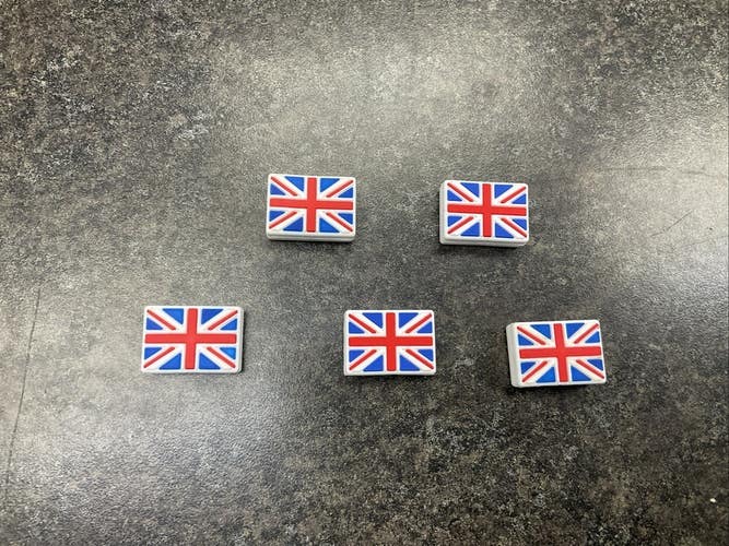 Great Britain Tennis Racquet Dampeners 5 Pack