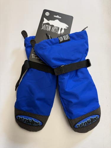 Salmon Arms 2026 Over Mitt Fish Paw Blue Mitts Size S/M