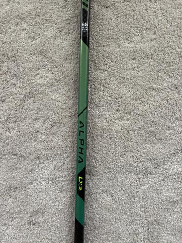 FREE SHIPPING - Intermediate Warrior Alpha LX3 Right Handed Hockey Stick W28 65 Flex (Used)