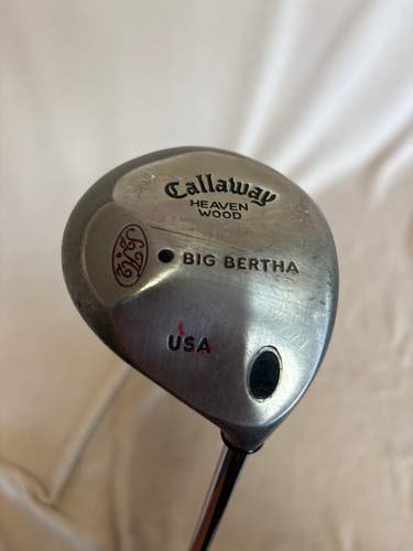 Men's Callaway Big Bertha Heavenwood Right Handed Fairway Wood Uniflex Steel Shaft (Used)