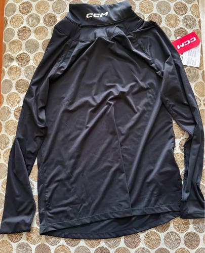 Black Large Men's CCM Compression (New)