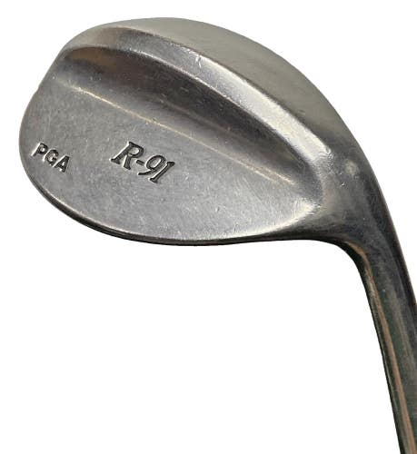PGA R-91 Long Hosel Sand Wedge 56* RH Steel Shaft 34.5" New Mid Grip