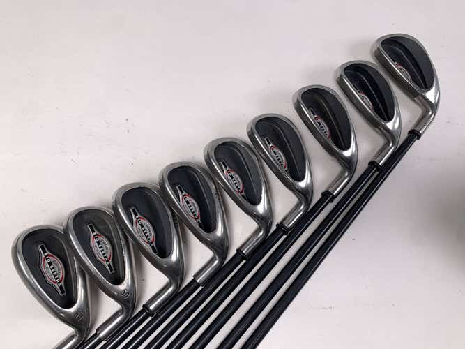Callaway Big Bertha 2002 Iron Set 4-PW+GW+SW RCH 75i Regular Graphite Mens RH