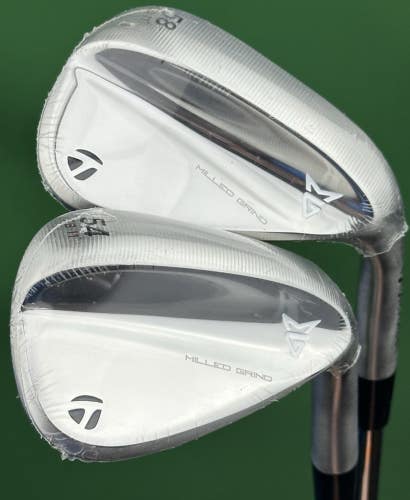 TaylorMade Milled Grind Wedge Set 54-11*, 58-11 Steel Sand Lob SW LW NEW!