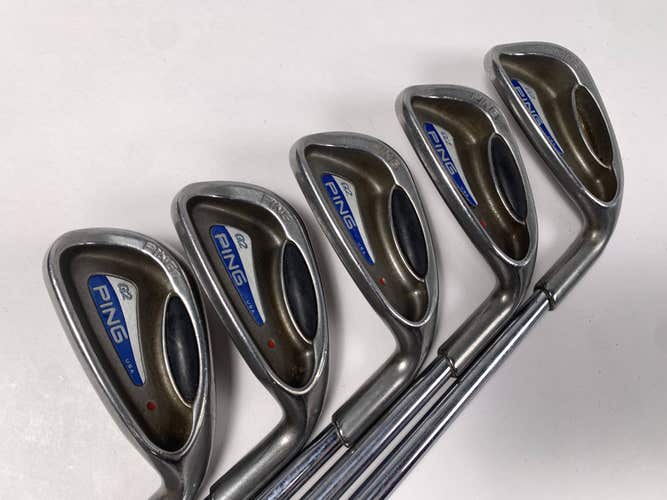 Ping G2 Iron Set 6-PW Red Dot 1* Flat TFC 100 Regular Steel Mens RH - No 9 Iron