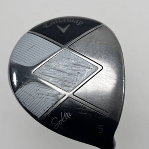 Callaway Solaire 2014 5 Fairway Wood 18* 55g Ladies RH Undersize Grip Dent