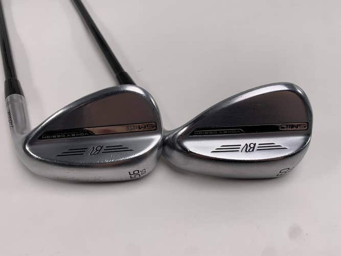 Titleist Vokey SM10 Tour Chrome Wedge Set 56* 10 | 60* 10 Accra iS7 Stiff RH
