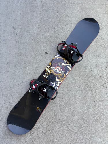 Morrow Snowboard  Truth 161cm Snowboard w/ 5150 Thermo Bindings