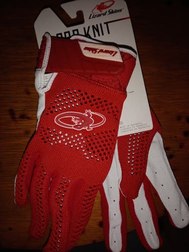 Adult Large Lizard Skins Batting Gloves (New)