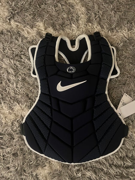 Nike Diamond Elite Baseball Catcher’s Chest Protector 16” Penn State Blue NWT