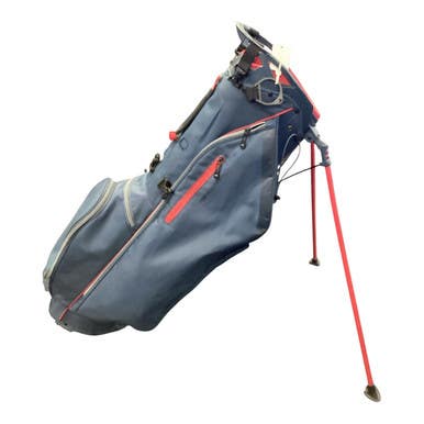 Used Callaway FAIRWAY C Mens Stand Bag Navy Blue And Red 11443-S000204683