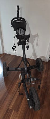 Clicgear 3.5+ Golf Push Cart 3 Wheel Folding  Compact Caddy Adjustable