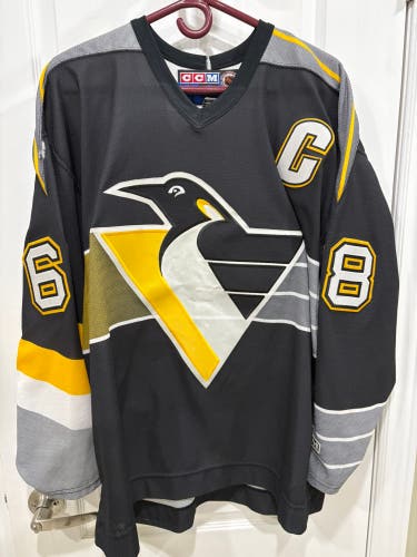 CCM vintage JAGR Pittsburgh penguins jersey.