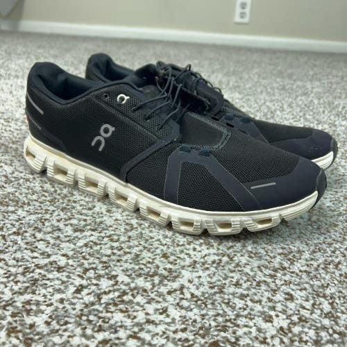 On Cloud 6 Shoes Mens Size 13 Black Running Sneakers Athletic Low Top Gym Sport