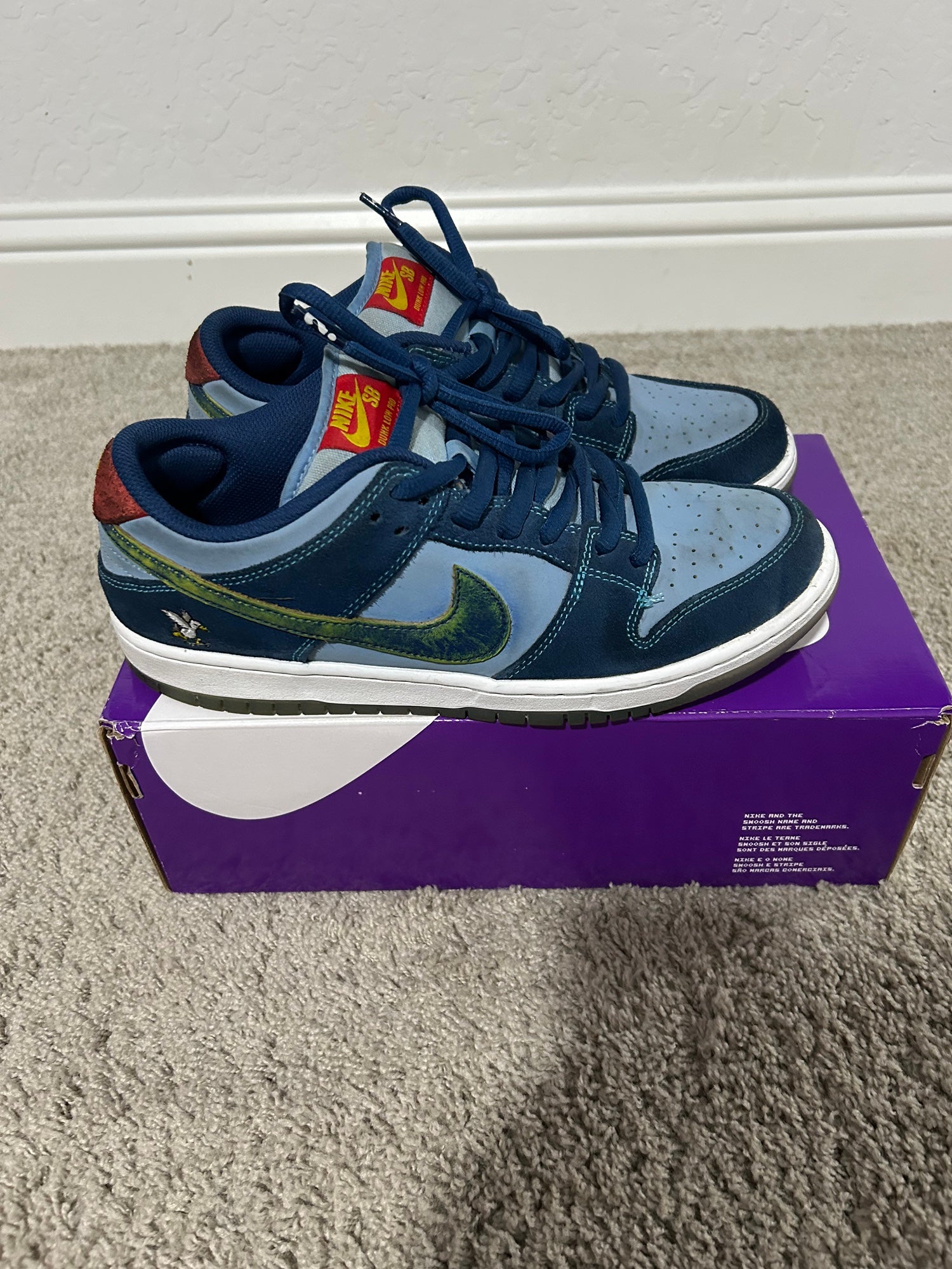 Nike Dunk Next Nature Low Light Smoke Grey DD1873-113 Size 10.5W/ 9M Size 9 - Nike Dunk Low White Light Smoke Grey (MENS) HF5441  main image 2