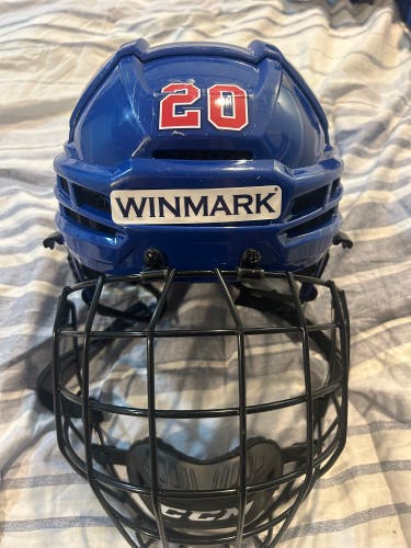 NTDP Medium CCM Super Tacks X Helmet Pro Stock (Used)