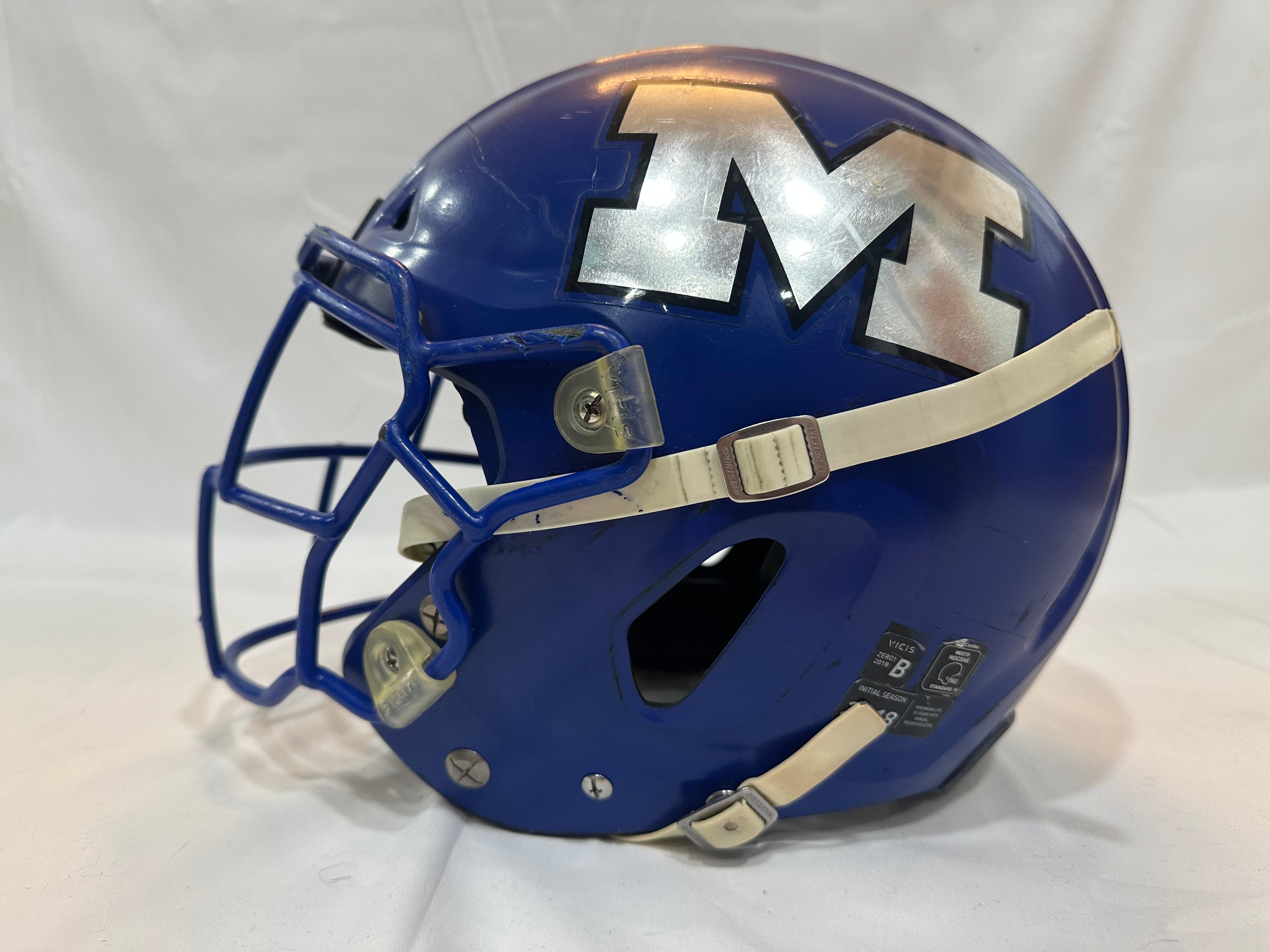buy zero1 football helmet VICIS ZERO2 w/ Tubular Stainless Steel Guard OneTEAM Sports No helmet can prevent all head Adult Large Vicis Zero1 Helmet