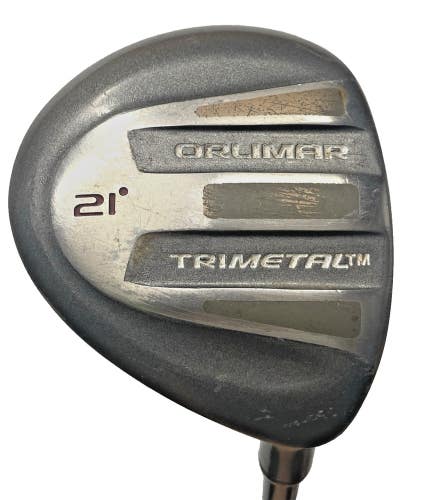 Orlimar TriMetal Maraging 7 Wood 21* RH Senior Graphite 42" Nice Tour Wrap Grip