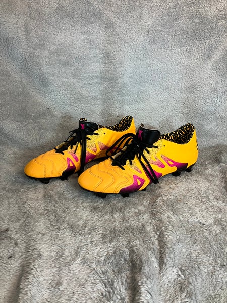 Orange Men's Size M 8.0 (W 9.0) Adidas Messi Cleats Molded Cleats (Used)