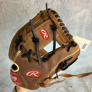 Brown Rawlings Premium Series RH Infield Baseball Glove 11.5" (Used)