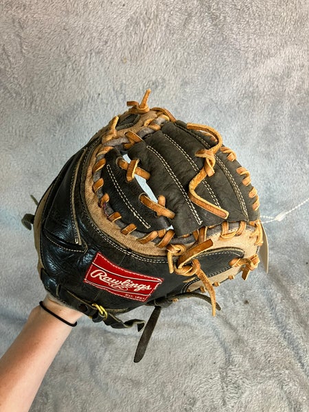 Black Rawlings Renegade RH Catcher's Baseball Glove 31" (Used)
